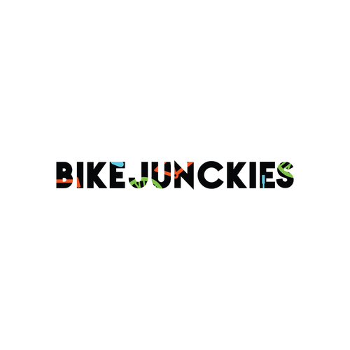 Biker logo with the title 'Logo for bike enthusiasts website.'