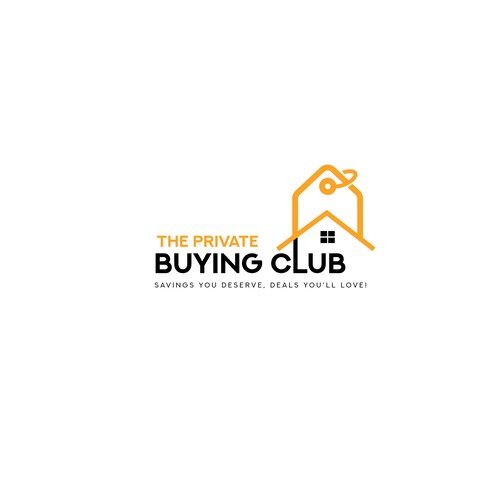 Dealer logo with the title 'The Private Buying Club Logo Concept'