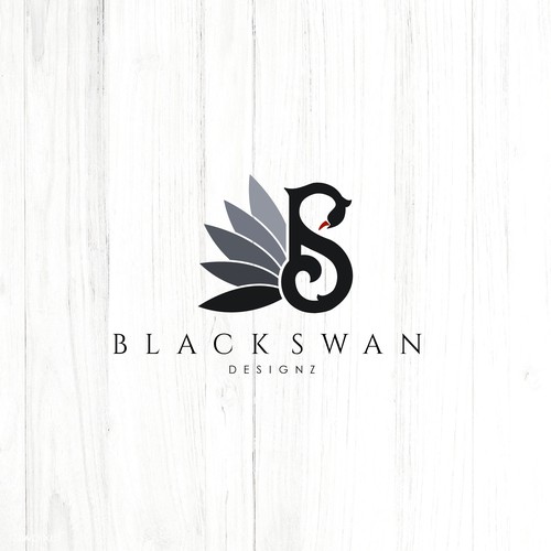 Swan logo with the title 'Black swan'