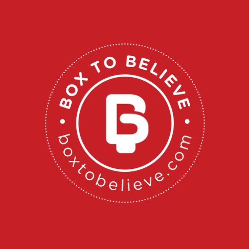 Boxing-gloves logo with the title 'Powerful Bowing Logo'