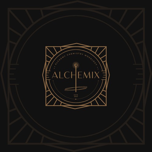 Bar brand with the title 'ALCHEMIX'