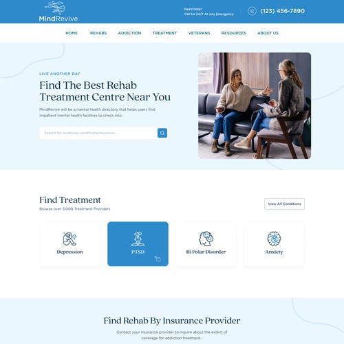Minimalist website with the title 'Webpage Design'
