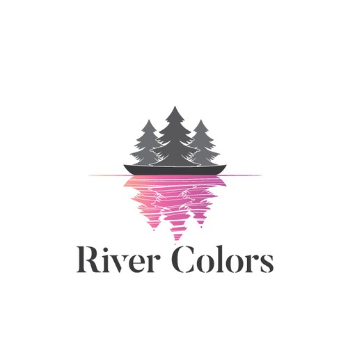 Living design with the title 'Lakefront Community Logo'