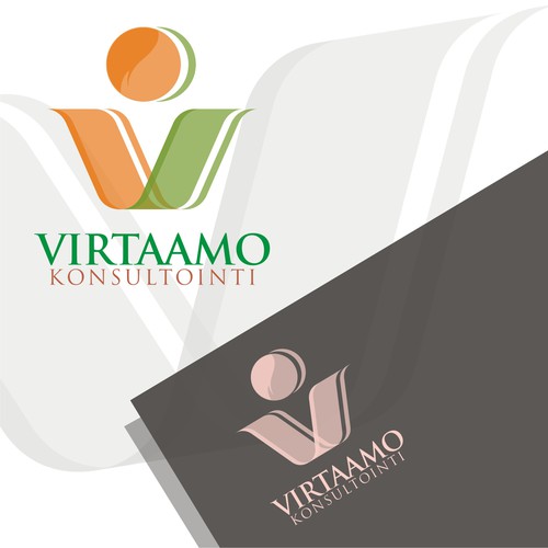 Consultant logo with the title 'Virtaamo'