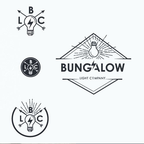 Classic logo with the title 'Bungalow Light Company'