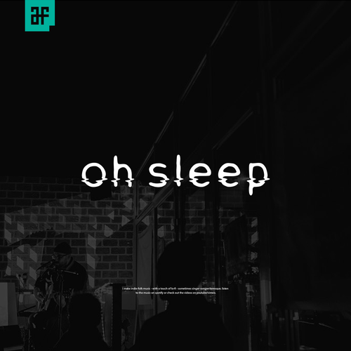 Indie logo with the title 'Winner of "oh sleep" Contest'
