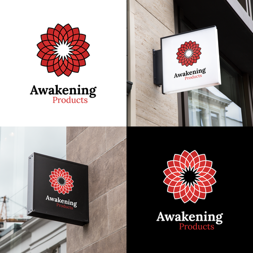 Sacred geometry logo with the title ' Logo for a health company'