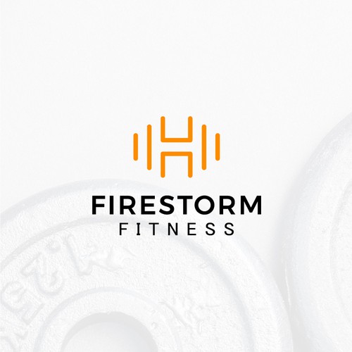Gym brand with the title 'Logo design for Fitness Brand'