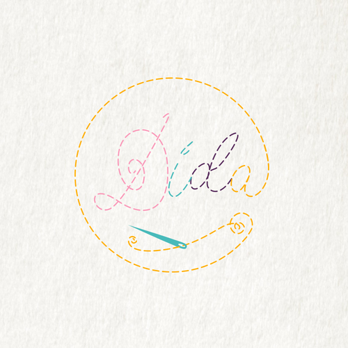 stitching logo