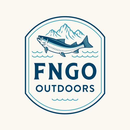 Logo with the title 'FNG Outdoors'