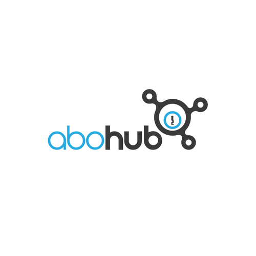 Property management logo with the title 'abohub'