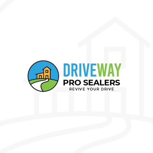 Driving logo with the title 'Driveway Pro Sealers'