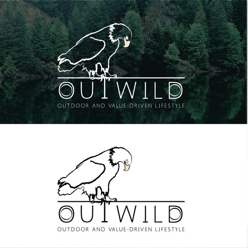 Hawk logo with the title 'OUTWILD. Outdoor and value-driven lifestyle'