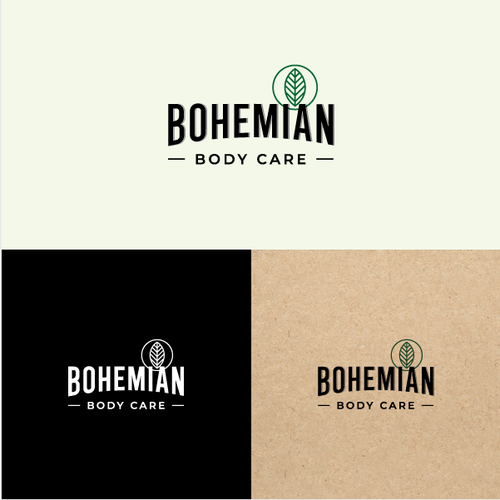 Cosmetics brand with the title 'Logo for environmentally conscious beard products'