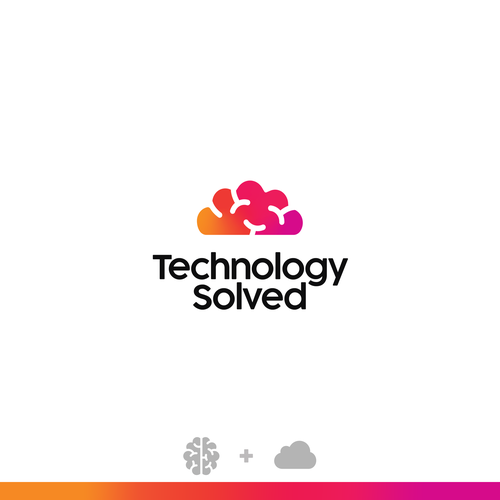 Solution logo with the title 'Logo for Technology Solved'
