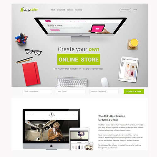Header design with the title 'Website Banner Design'