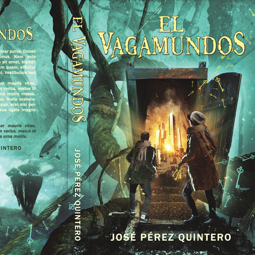 Magic book cover with the title 'El Vagamundos'