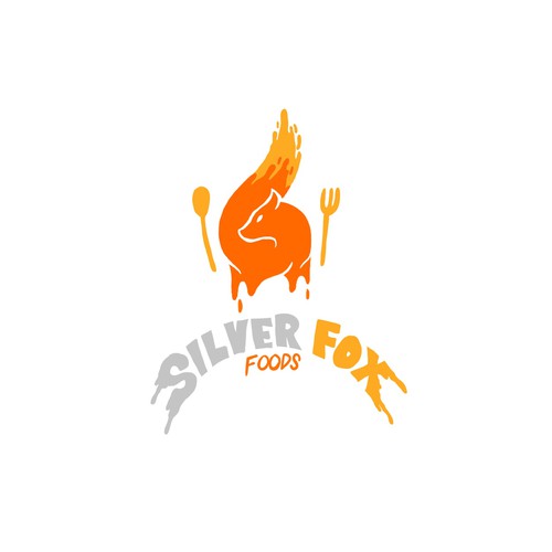 Hot logo with the title 'Slime Fox Logo'