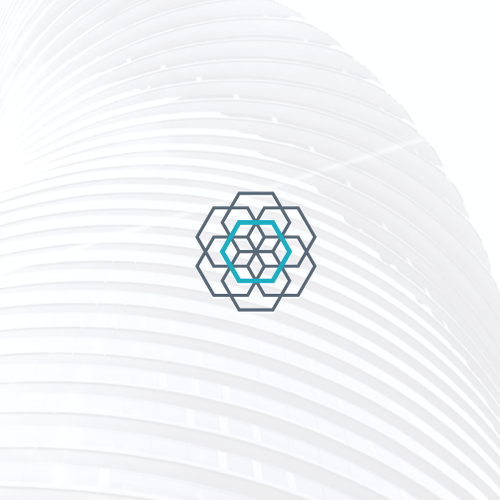 Building design with the title 'Flower of life, reimagined'