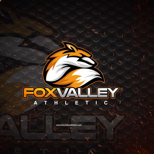Valley logo with the title 'Logo Fox Valley Athletics'
