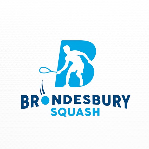 Tennis logo with the title 'Logo for Squash Club'