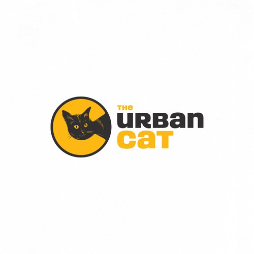Cat design with the title 'Logo for The Urban Cat'
