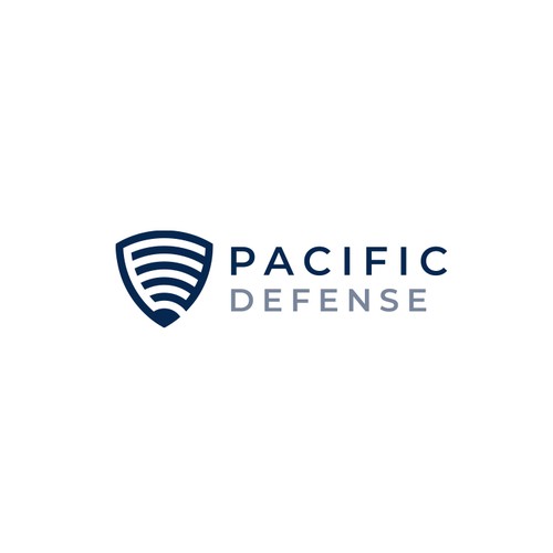 Radar logo with the title 'Logo Design for Pacific Defense'