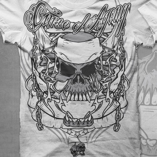 Mouse design with the title 'Curse of Agony'