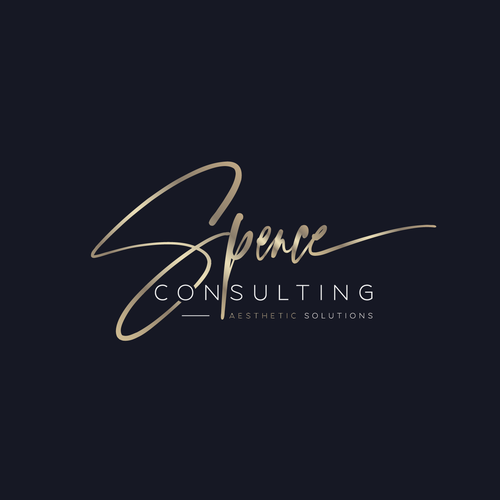 Cosmetics brand with the title 'Spence consulting'