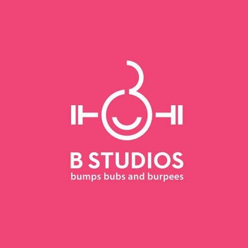 Dumbbell logo with the title 'Healthy life '