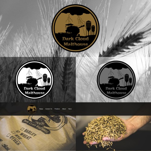 Thunder logo with the title 'Dark Cloud Malthouse'