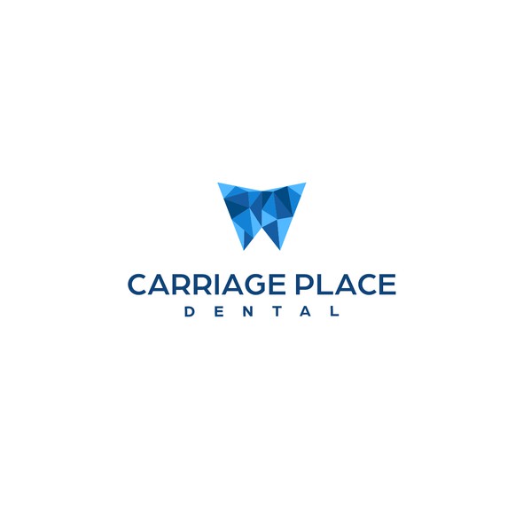 Polygon logo with the title 'Logo for dental dental clinic'