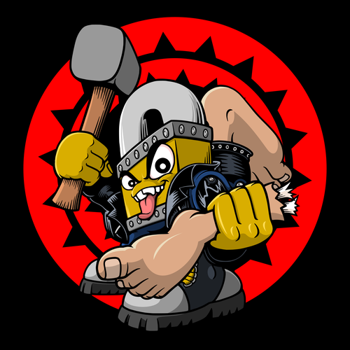 Cartoon t-shirt with the title 'Footlock breaker'