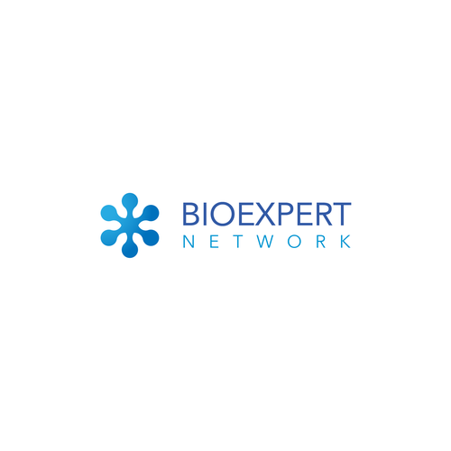 Biotech logo with the title 'Logo for a biotech crowdsourcing network.'