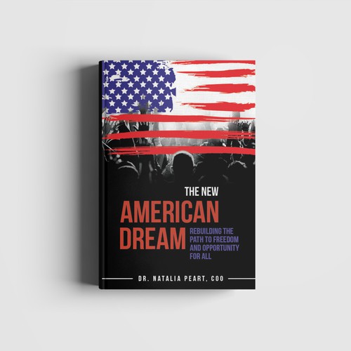 Political book cover with the title 'The New American Dream'