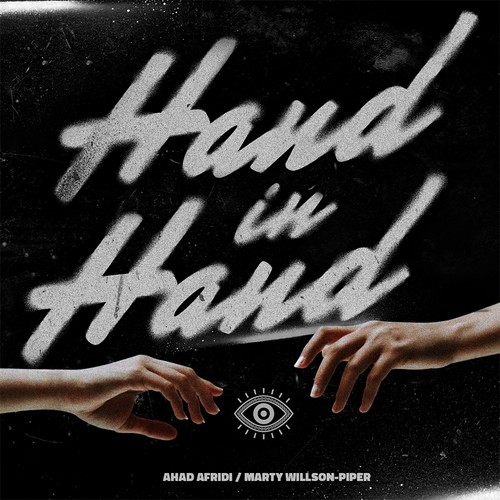 Spray design with the title 'album cover'