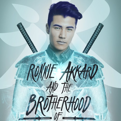 Suit design with the title 'Elemental Samurai Superhero adventure'