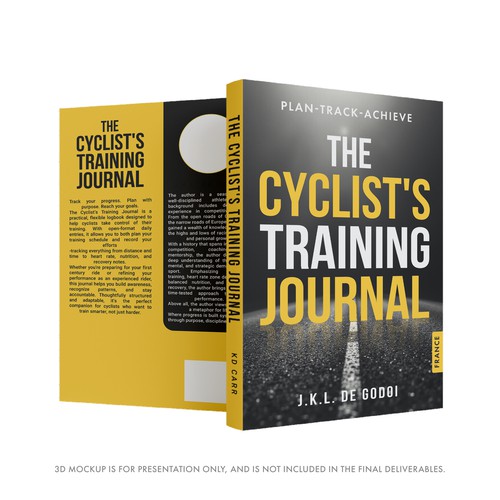 Journal design with the title 'Book Cover Design'