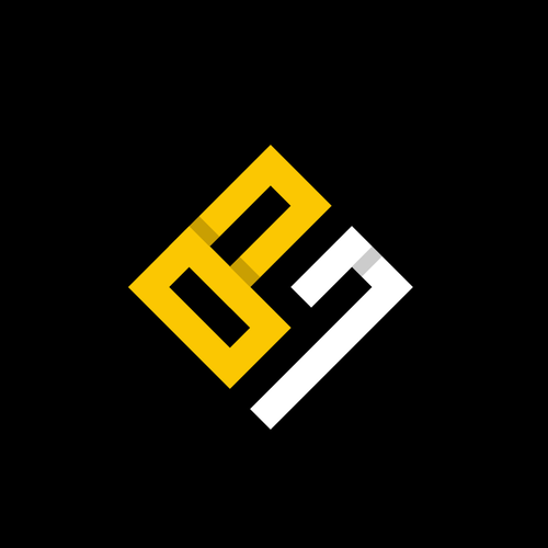 Yellow brand with the title 'G4 Logo concept'