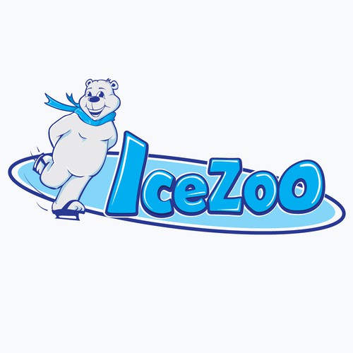 Ice design with the title 'ice Zoo'