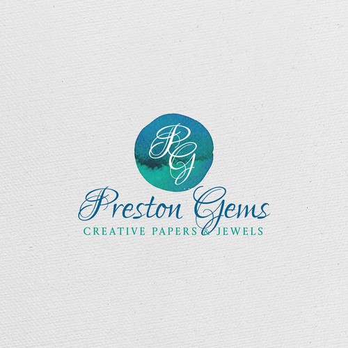Creative design logo with the title 'Create a LOGO for PAPER DESIGNER and JEWELRY CRAFTSPERSON'