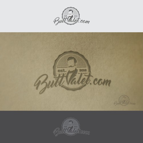 Charming logo with the title 'Logo for ButtVallet.com'