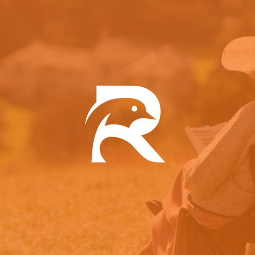 Elderly logo with the title 'Logo for a retirement fund'