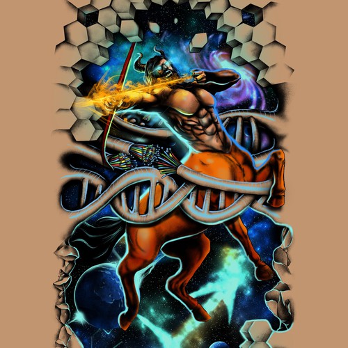 DNA design with the title 'internet DNA'