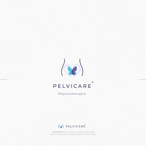 Health brand with the title 'sympathisches Logo für meine Praxis für Frauengesundheit'