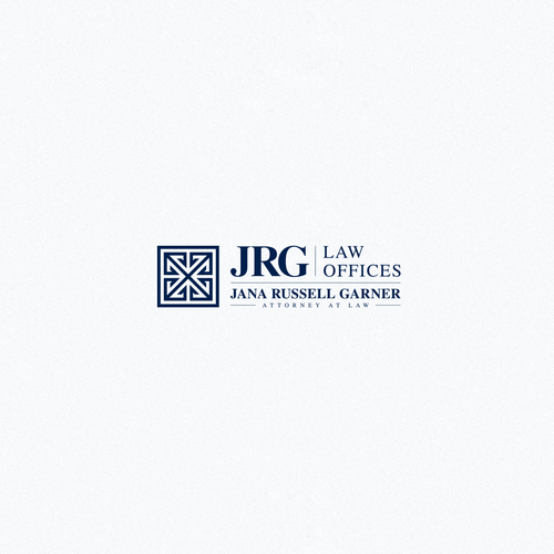 Law firm brand with the title 'Meaningful logo design solution for a client.'
