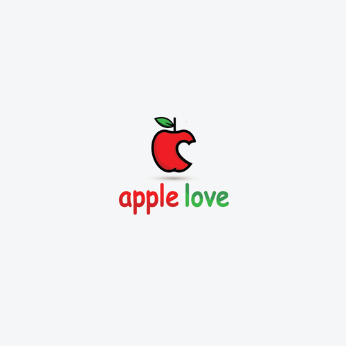 Philosophy design with the title 'apple love'