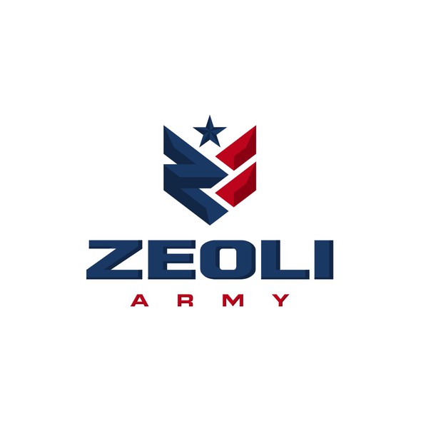 Pow logo with the title 'Zeoli Army'