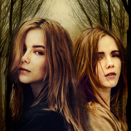 Dystopian book cover with the title 'Cover design for Emily Mckay, the award-winning author of dystopian YA, The Farm'