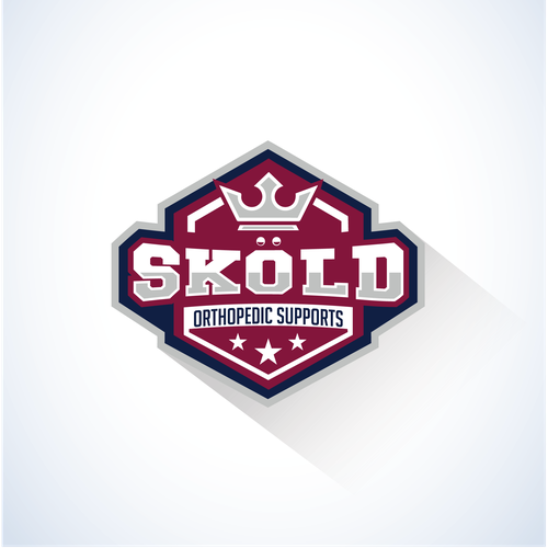 Orthopedic logo with the title 'Sporty Logo concept for orthopedic support company'